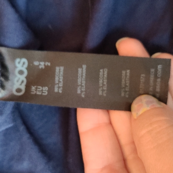 🎉Host Pick🎉 ASOS Blue Maternity Dress ASO Kate Middleton - Picture 11 of 12